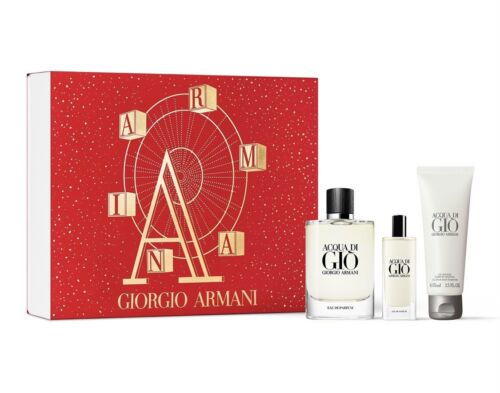 Armani Acqua Di Gio Pour Homme Gift Set 40ml EDP + 75ml Shower Gel + Mini