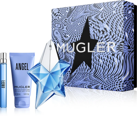 Mugler Angel 50ml EDP for Women Gift Set + 50ml Body Lotion + Mini