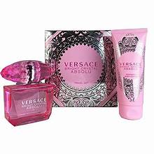 Versace Bright Crystal Absolu 50ml EDP for Women Gift Set + 100ml Body Lotion