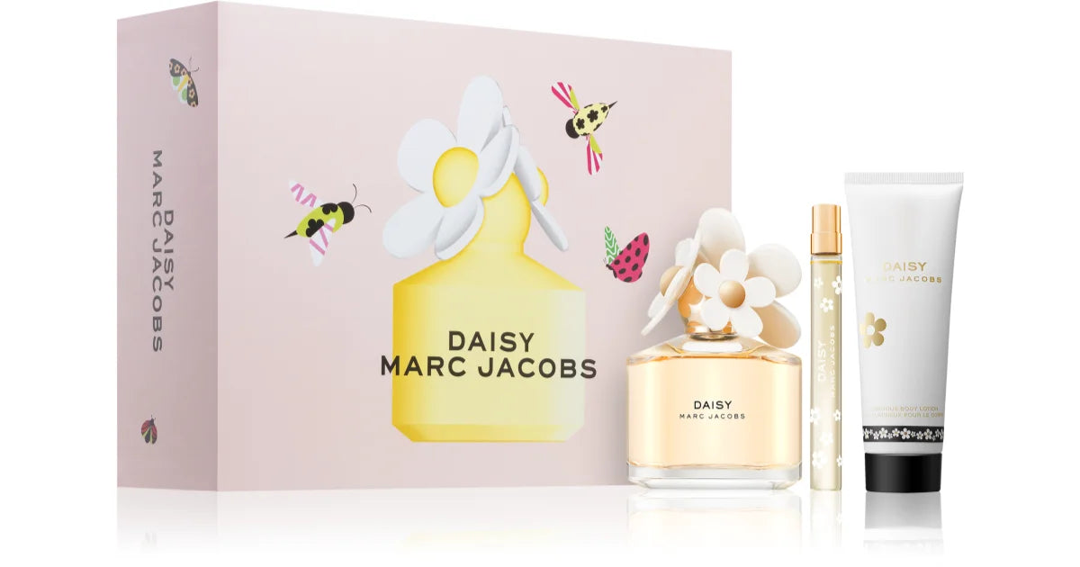 Marc Jacobs Daisy Gift Set EDT 100 ml + 10 ml Mini + Body Lotion 75 ml
