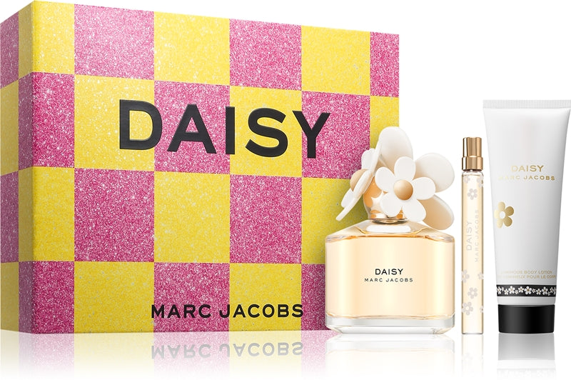 Marc Jacobs Daisy 100ml  + 10ml EDT Mini + 75ml Body Lotion for Women Gift Set