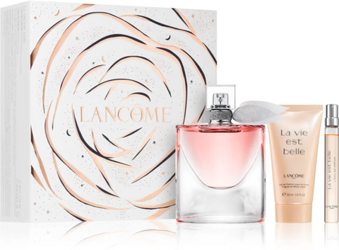 Lancôme La Vie Est Belle Gift Set 50ml EDP + 50ml Body Lotion + 10ml Mini