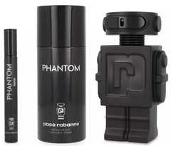 Paco Rabanne Phantom 100ml Parfum + 150ml Deodorant + 10ml Parfum for Men Gift Set