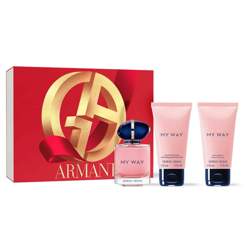 Armani My way 50ml EDP Gift Set + 50ml Body Lotion + 50ml Shower Gel