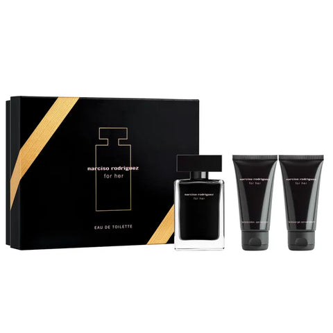 Narciso Rodriguez for Her 50ml EDT + 50ml Shower Gel + 50ml Body Lotion