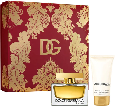 Dolce & Gabbana The One Gift Set 75ml EDP + 50ml Body Lotion