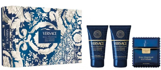 Versace Eau Fraiche Extreme 50ml EDP + 50ml Shower Gel + 50ml After Shave