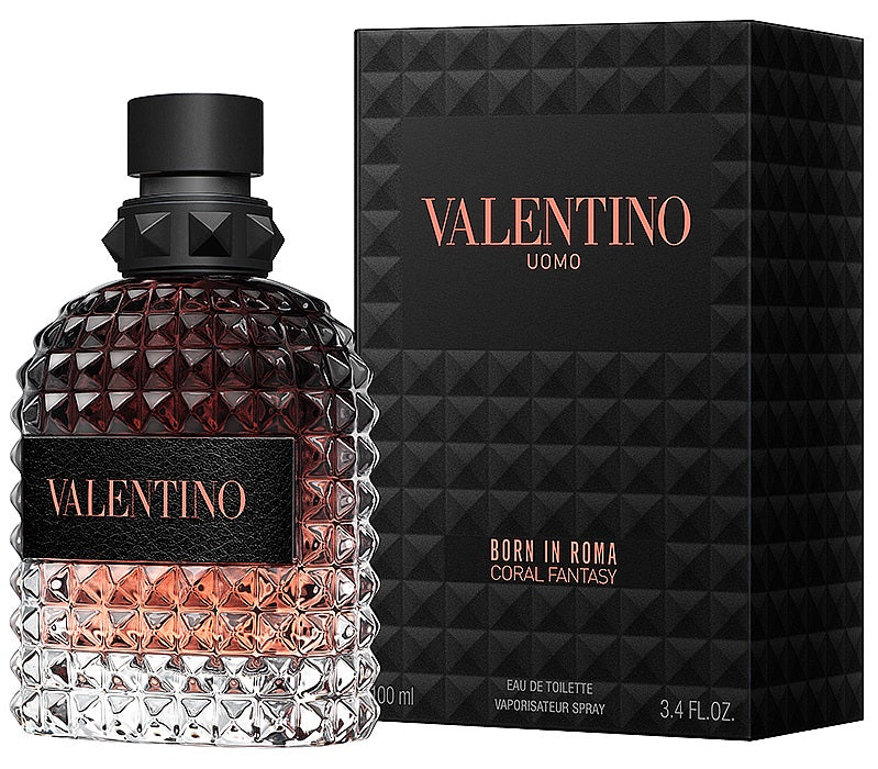 Valentino Uomo Born in Roma Coral Fantasy Edt  Spray for Men
