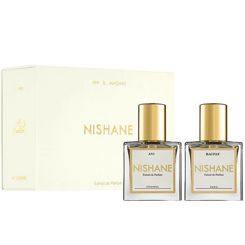 Nishane Hacivat 15ml Extrait de Parfum + Ani 15ml Extrait de Parfum Travel Gift Set