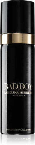 Carolina Herrera Bad Boy Deodorant Spray Men - Perfume Oasis