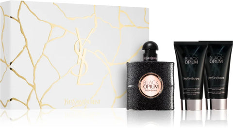 Yves Saint Laurent Black Opium Gift Set 50ml EDP + 2 Pieces 50ml Body Lotion