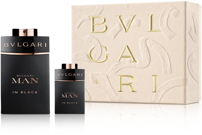 Bvlgari Man In Black Geschenkset Eau de Parfum 100 ml + Miniatur 15 ml für Herren