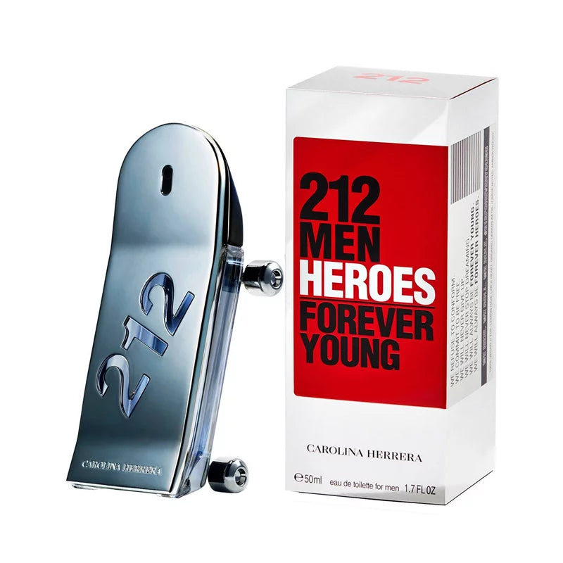 Carolina Herrera 212 Heroes Forever Young EDT Spray for Men