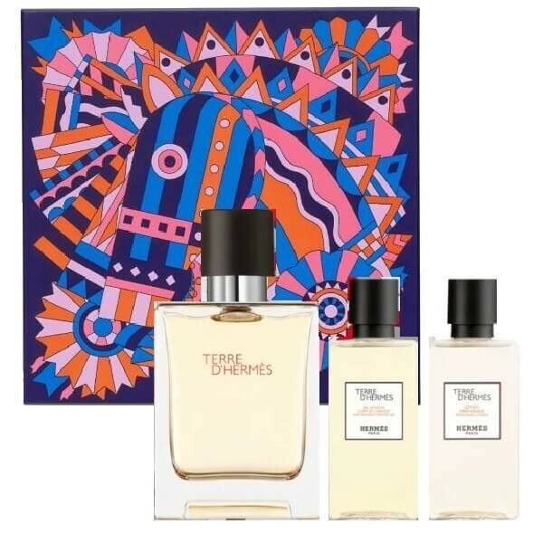 Hermes Terre d’Hermès 50ml EDT Gift Set of 3 pieces