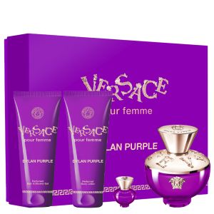 Versace Dylan Purple EDP 100ml Gift Set of 4 pieces