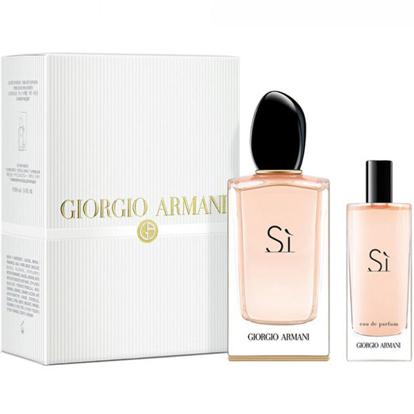 Armani Si 100ml EDP for Women Gift Set + 15ml Mini