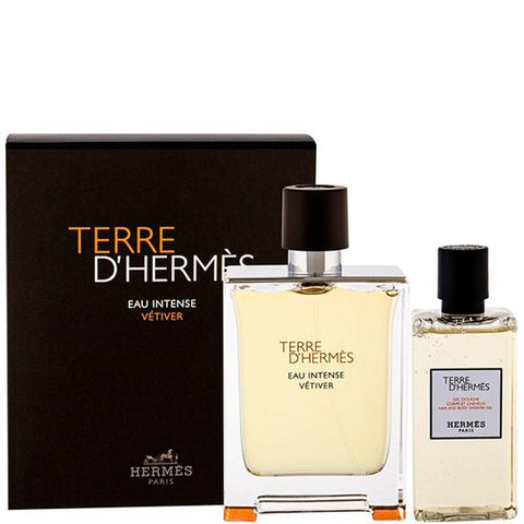 Hermes Terre D`Hermes Intense Vetiver 12.5ml EDP + 1.4ml Aftershave Mini Gift Set