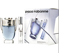 Paco Rabanne Invictus 100ml EDT + 20ml Mini for Men Gift Set