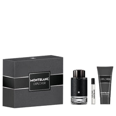 Mont Blanc Explorer 100ml EDP + 50ml Shower Gel + 7.5ml EDP Mini For Men GIFT SET