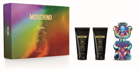 Moschino Toy 2 Pearl 50ml EDP + 50ml Shower Gel + 50ml Body Lotion for Women Gift Set