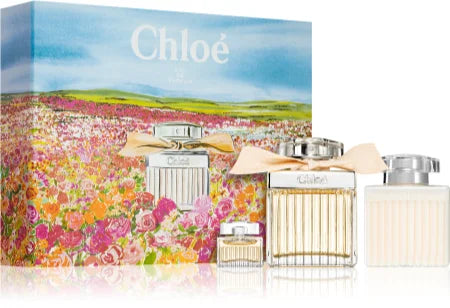 Chloe Chloe Gift Set for Women 75ml EDP + 100ml Perfumed Body Lotion +Mini 5ml EDP