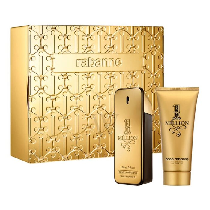 Paco Rabanne One Million Gift Set for Men 100ml EDT Spray + 100ml Shower Gel