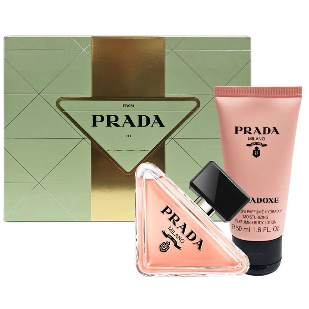 Prada Paradoxe Gift Set 50ml EDP + 50ml Body Lotion – Perfume Oasis