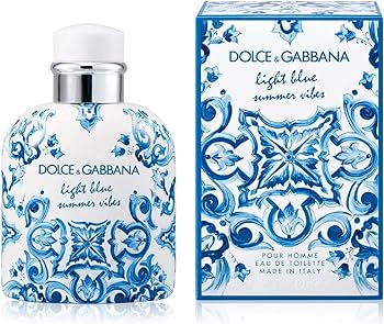 Dolce & Gabbana Light Blue Summer Vibes EDT Spray for Men