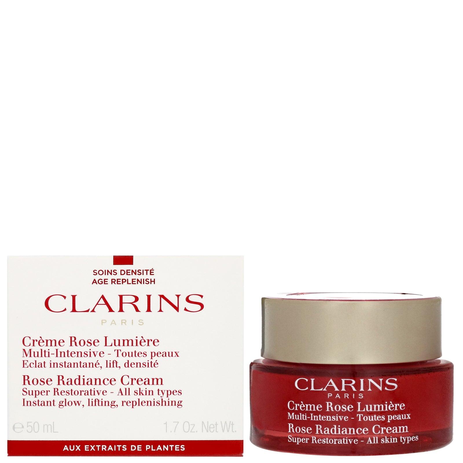 CLARINS Super Restorative Rose Radiance Cream - All Skin Types - Perfume Oasis