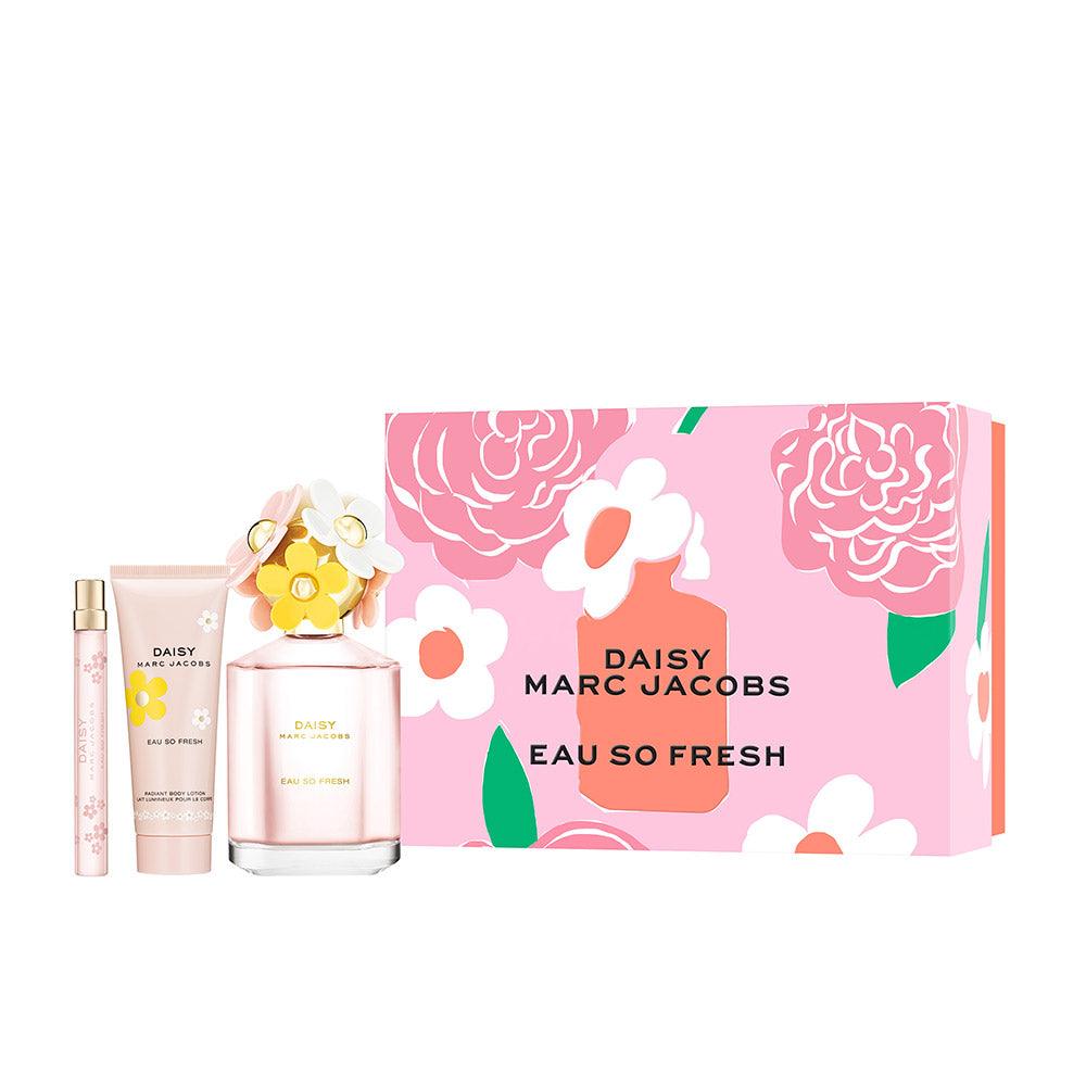 Marc Jacobs Daisy Fresh 125ml EDT Gift Set + 50ml Body Lotion + Mini Spray EDT - Perfume Oasis