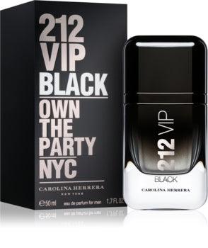 Carolina Herrera 212 VIP Black EDP for Men - Perfume Oasis
