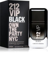 Carolina Herrera 212 VIP Black EDP for Men - Perfume Oasis