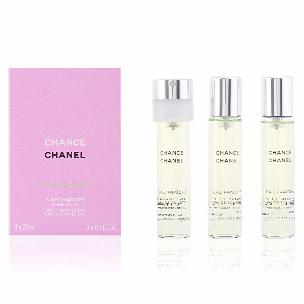 Chanel Chance Eau Fraiche EDT 3 x 20ml Refills Twist & Spray – Perfume Oasis