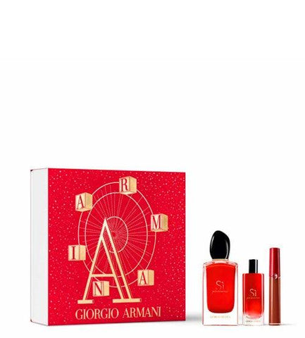 Armani Si Passione EDP 100ml Gift Set for Women - Perfume Oasis