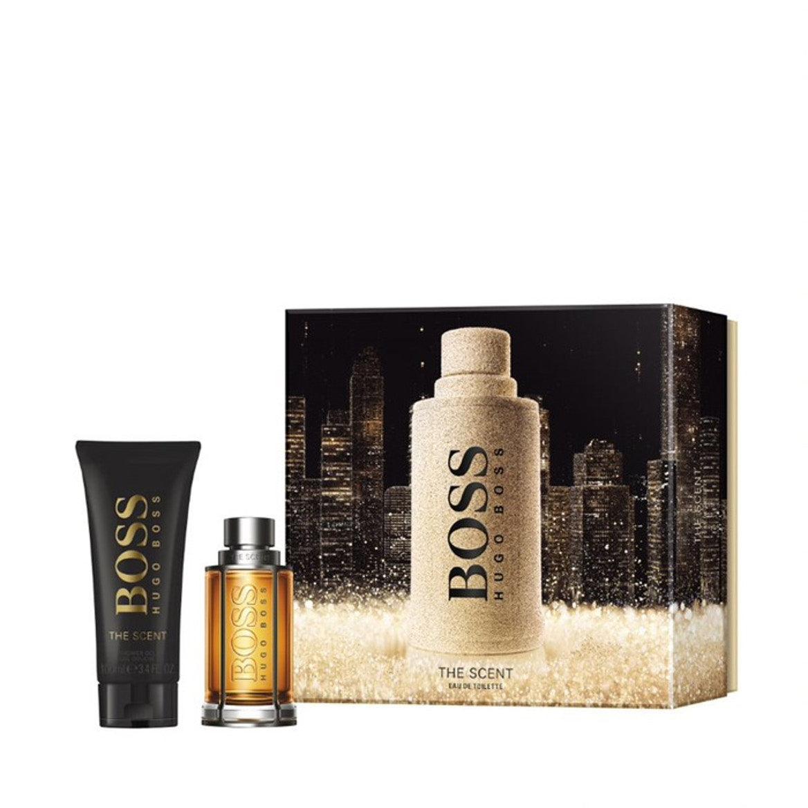 Hugo Boss The Scent Gift Set for Men 50ml EDT + 100ml Shower Gel - Perfume Oasis