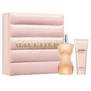 Jean Paul Gaultier Classique 100ml EDT Gift Set + Body Lotion - Perfume Oasis