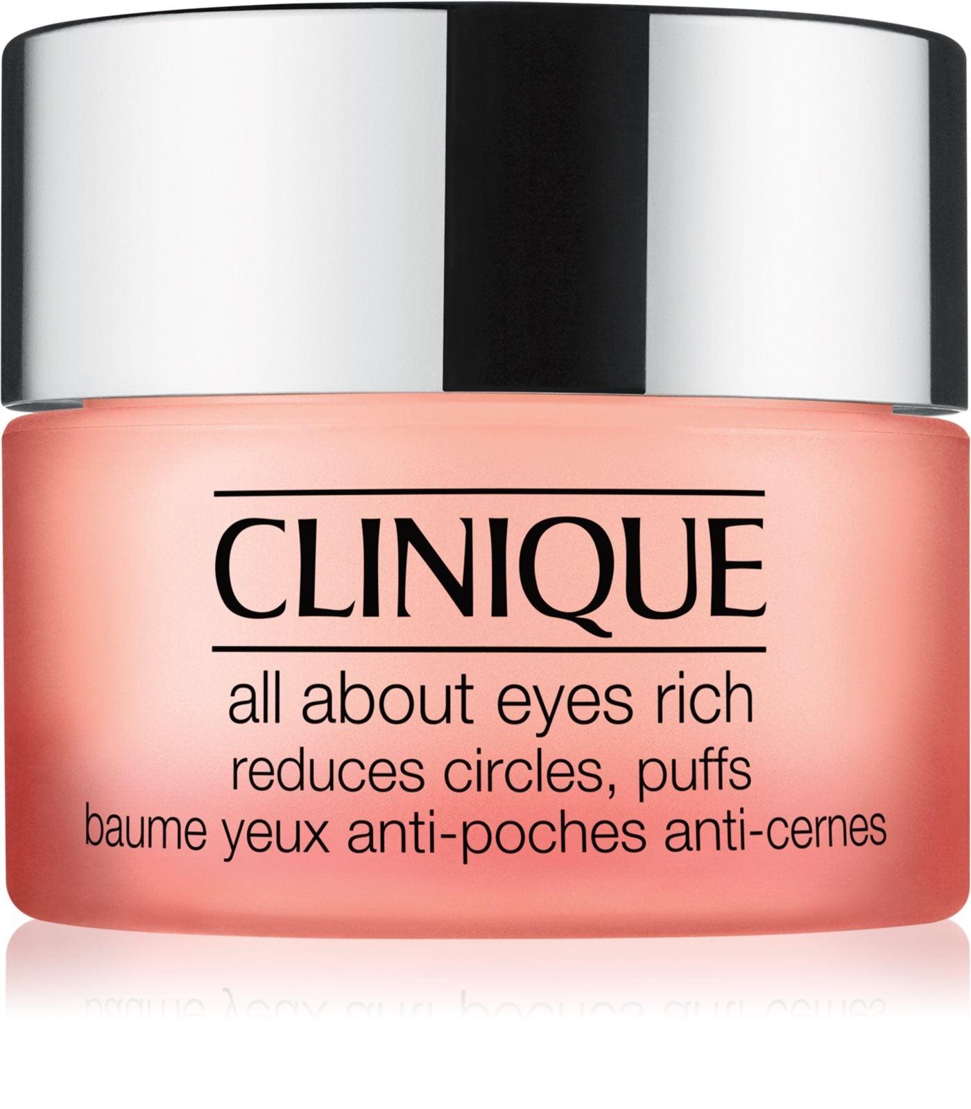 Clinique All About Eyes™ Rich Moisturizing Eye Cream to Treat Swelling and Dark Circles - Perfume Oasis