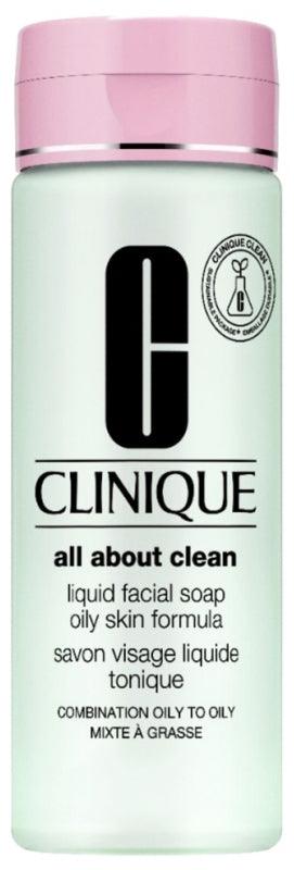 Clinique Liquid Facial Soap Oily Skin Formula 200ml - Perfume Oasis