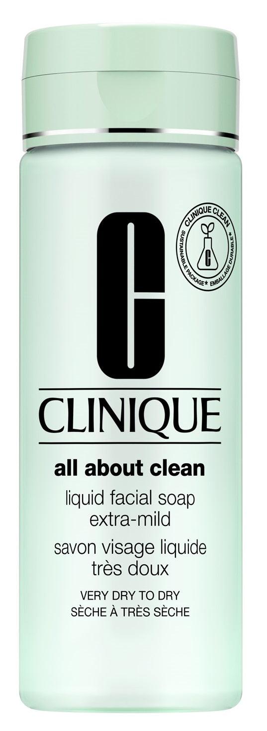 Clinique Liquid Facial Soap Extra Mild 200ml - Skin Type 1 - Perfume Oasis