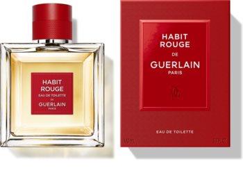 Guerlain Habit Rouge Eau De Toilette for Men - Perfume Oasis