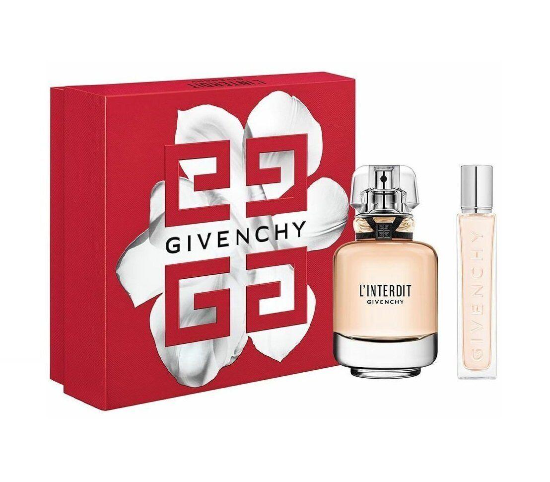 Givenchy L'Interdit EDP Set 50ml + 12.5ml mini EDP Spray - Perfume Oasis