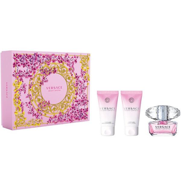 Versace Bright Crystal Gift Set 50ml EDT 3 Pieces - Perfume Oasis
